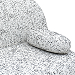 Диван с мягкой обивкой из ткани Michael Sofa варинант исполнения - 1 | Loft Concept в Перми