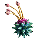 Статуэтка тропический фрукт Tropical Fruit Alien Green Tulip варинант исполнения - 2 | Loft Concept в Перми