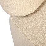 Кресло бежевое без подлокотников с обивкой из ткани букле Space of Freedom варинант исполнения - 3 | Loft Concept в Перми