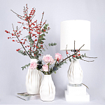 Декоративная ваза белая Мountain waterfall варинант исполнения - 3 | Loft Concept в Перми