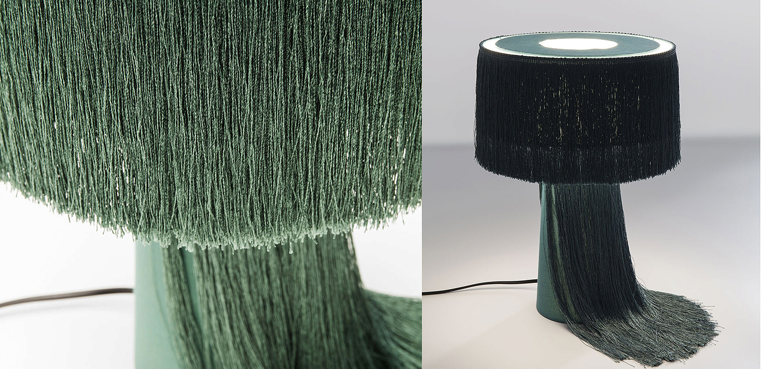 Настольная лампа Green Fringes - Loft-Concept в Перми