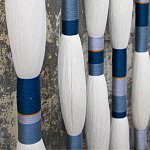 Настенное украшение из нитей Корона с кисточками Crown Wall Hanging варинант исполнения - 2 | Loft Concept в Перми