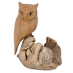Статуэтка из дерева сова Animals of the World варинант исполнения - 2 | Loft Concept в Перми