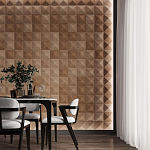 Гипсовая 3D панель с принтографией PM-104 варинант исполнения - 1 | Loft Concept в Перми