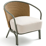 Садовое кресло с каркасом из стали Kenneth Chair варинант исполнения - 1 | Loft Concept в Перми