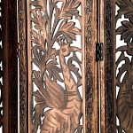Ширма с  орнаментом ручная резьба Indian Antique Furniture варинант исполнения - 3 | Loft Concept в Перми