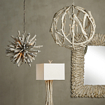 Подвесной светильник круглый в виде веток деревьев Starburst варинант исполнения - 3 | Loft Concept в Перми