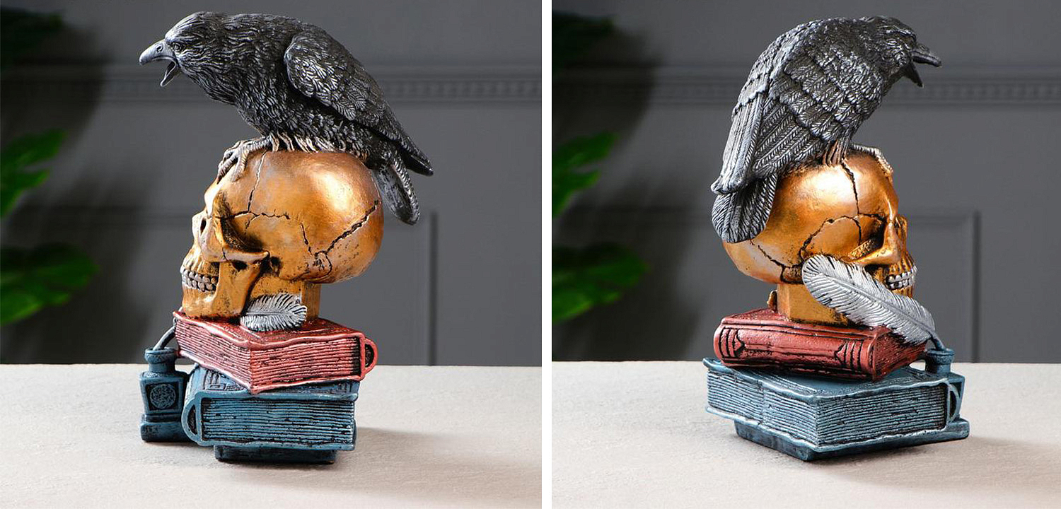 Статуэтка Raven and Skull Статуэтка Raven and Skull - Loft-Concept в Перми