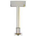 Настольная лампа на прозрачном основании Light Flowing Up варинант исполнения - 2 | Loft Concept в Перми