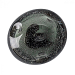 Бра с круглым плафоном из прозрачного стекла с пузырьками воздуха Effervia  варинант исполнения - 7 | Loft Concept в Перми