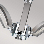 Люстра с белыми стеклянными плафонами в форме цилиндра Feiss варинант исполнения - 4 | Loft Concept в Перми