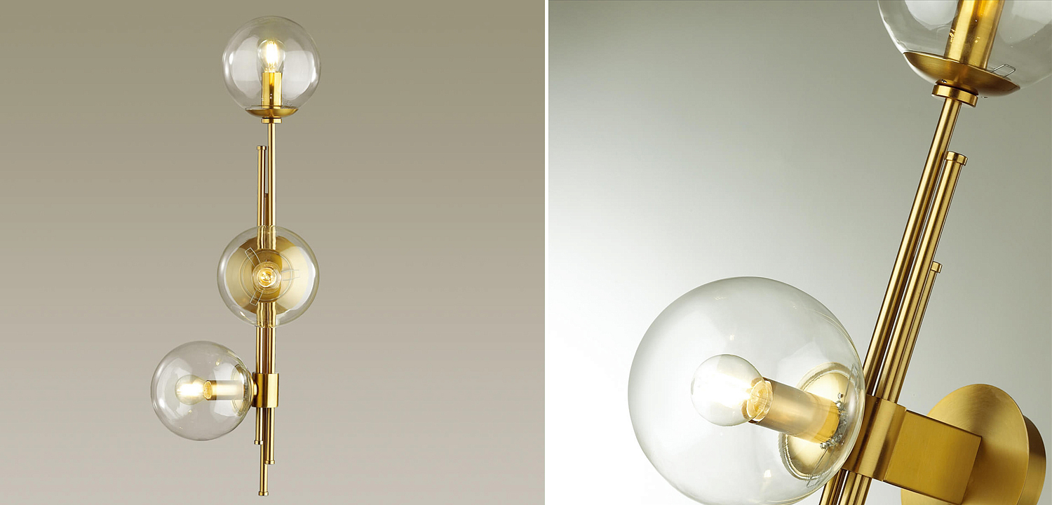 Бра TRILOGY WALL SCONCE Clear glass 70 Бра TRILOGY WALL SCONCE Clear glass 70 - Loft-Concept в Перми