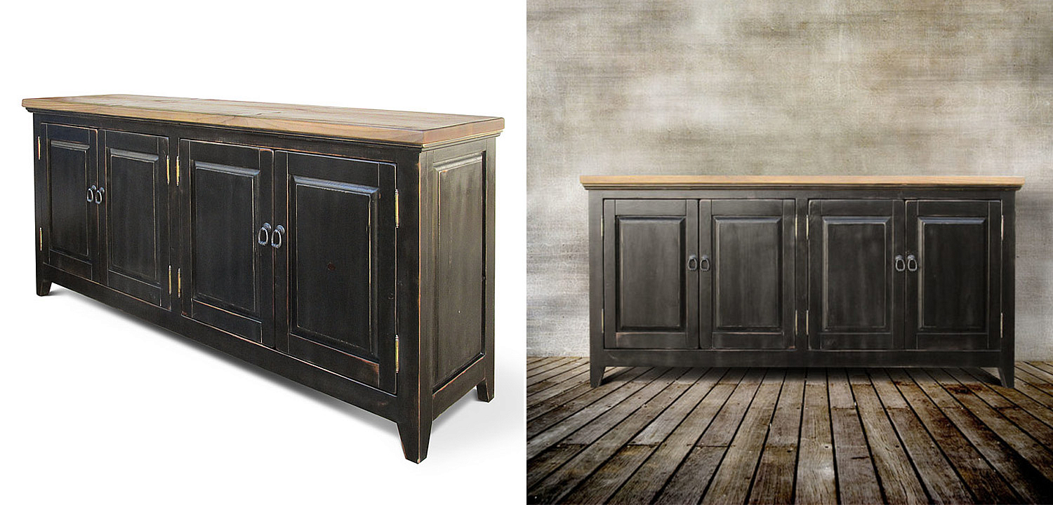 Комод в стиле прованс Sidsel Provence HARMONIE Antique Black Черный Комод в стиле прованс Sidsel Provence HARMONIE Antique Black Черный - Loft-Concept в Перми