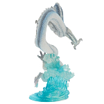 Декоративная статуэтка Дракон White Blue Water Dragon Statuette варинант исполнения - 2 | Loft Concept в Перми