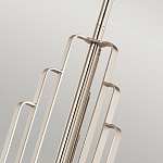  Люстра с прозрачными рифлеными цилиндрическими плафонами Kichler варинант исполнения - 24 | Loft Concept в Перми