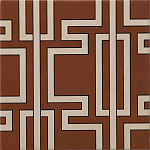 Дизайнерская плитка с узором Лабиринт варинант исполнения - 2 | Loft Concept в Перми