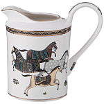 Чайный сервиз из фарфора с изображением лошадей на 6 персон 15 предметов Porcelain Horse Set  варинант исполнения - 4 | Loft Concept в Перми