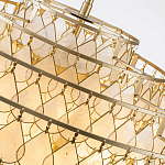 Люстра многоярусная с декором из натуральной морской ракушки Iridescent Light варинант исполнения - 6 | Loft Concept в Перми