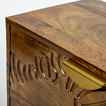 Прикроватная тумба с фактурным фасадом Termite варинант исполнения - 2 | Loft Concept в Перми