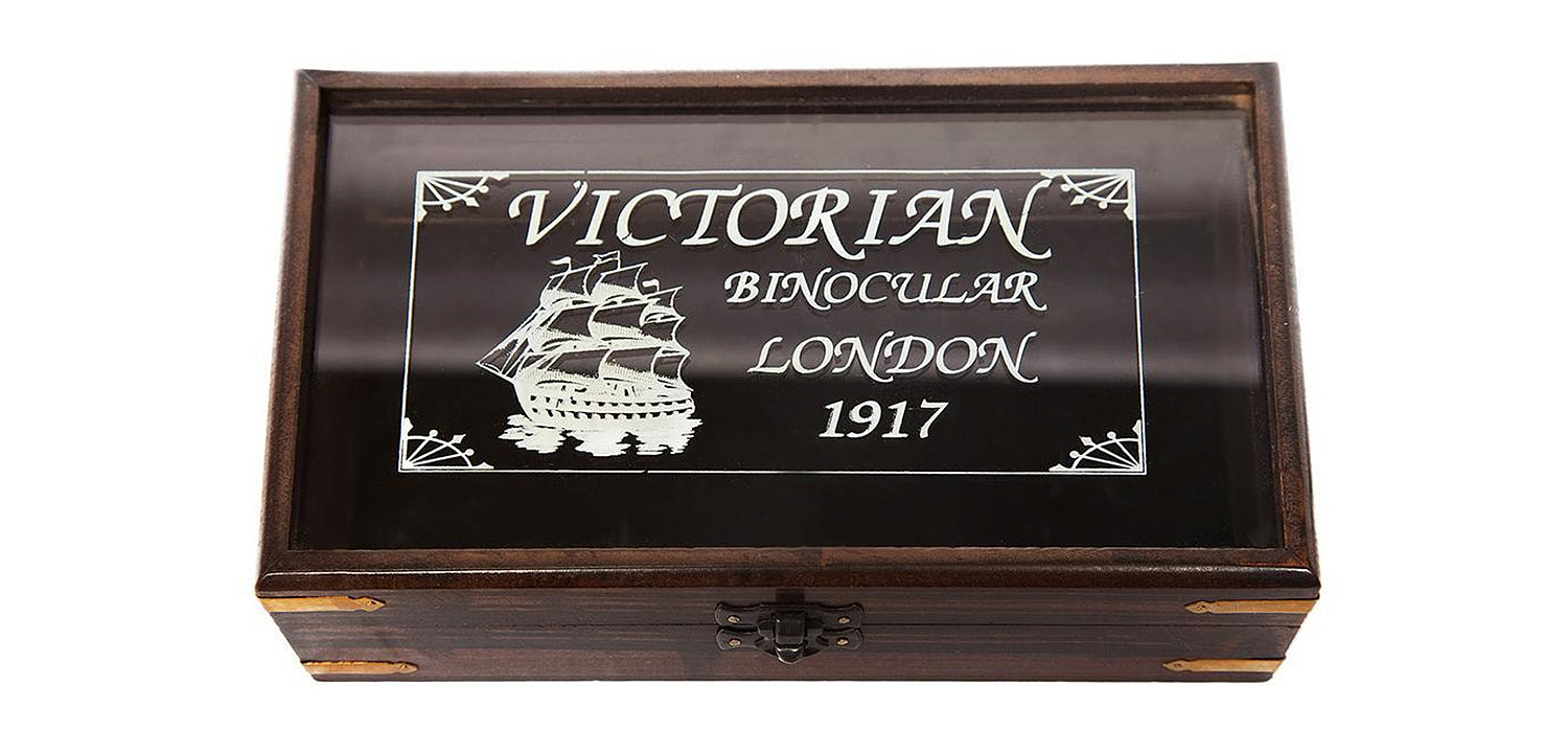 Винтажный бинокль в подарочной коробке Copper Binoculars - Loft-Concept в Перми