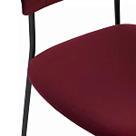 Стул мягкий с бархатистой велюровой спинкой и сиденьем Wine Chair варинант исполнения - 5 | Loft Concept в Перми