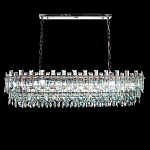 Люстра овальная с хрустальными подвесками Gorgeous Crystal Light варинант исполнения - 5 | Loft Concept в Перми