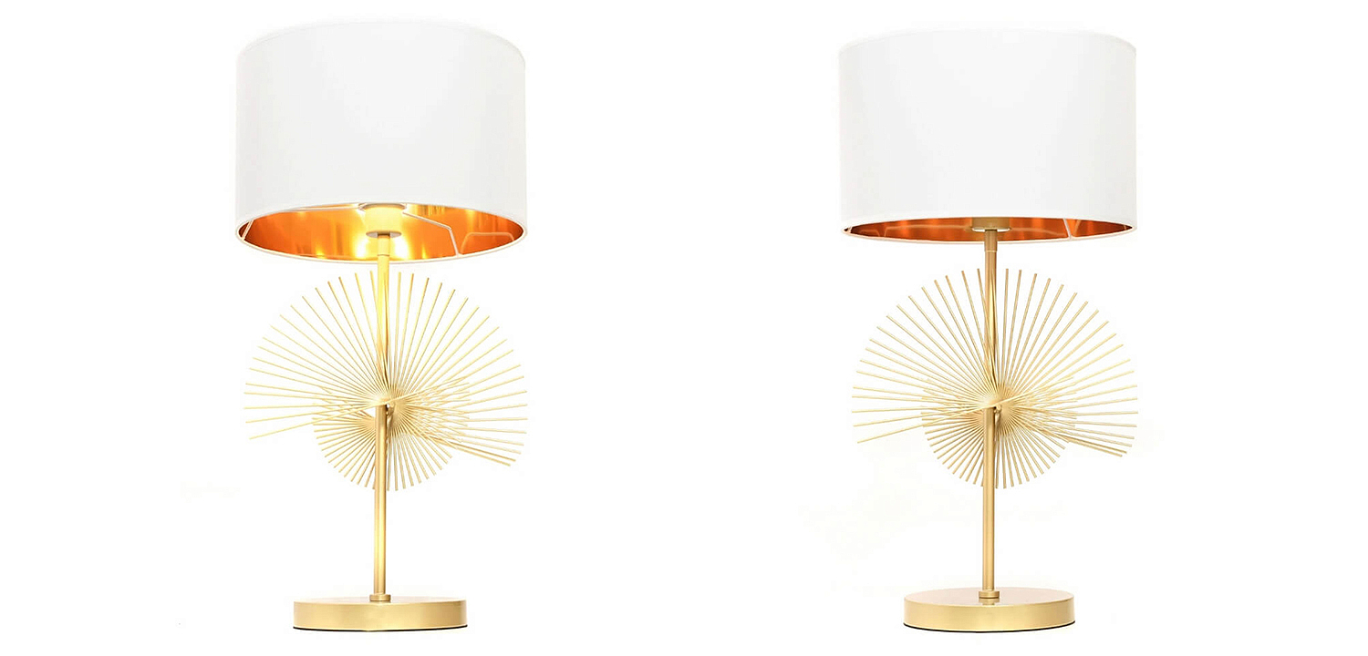 Настольная лампа Genoveva Table lamp white Настольная лампа Genoveva Table lamp white - Loft-Concept в Перми