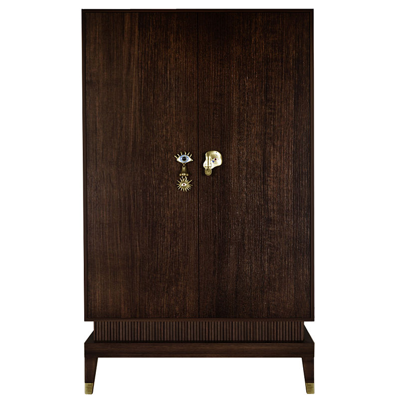Платяной шкаф Elsa Dreams Walnut с 2-мя фасадами Орех Платяной шкаф Elsa Dreams Walnut с 2-мя фасадами Орех в Перми | Loft Concept