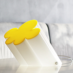 Настольная дизайнерская лампа Poltronova Passiflora Yellow Table Lamp варинант исполнения - 5 | Loft Concept в Перми