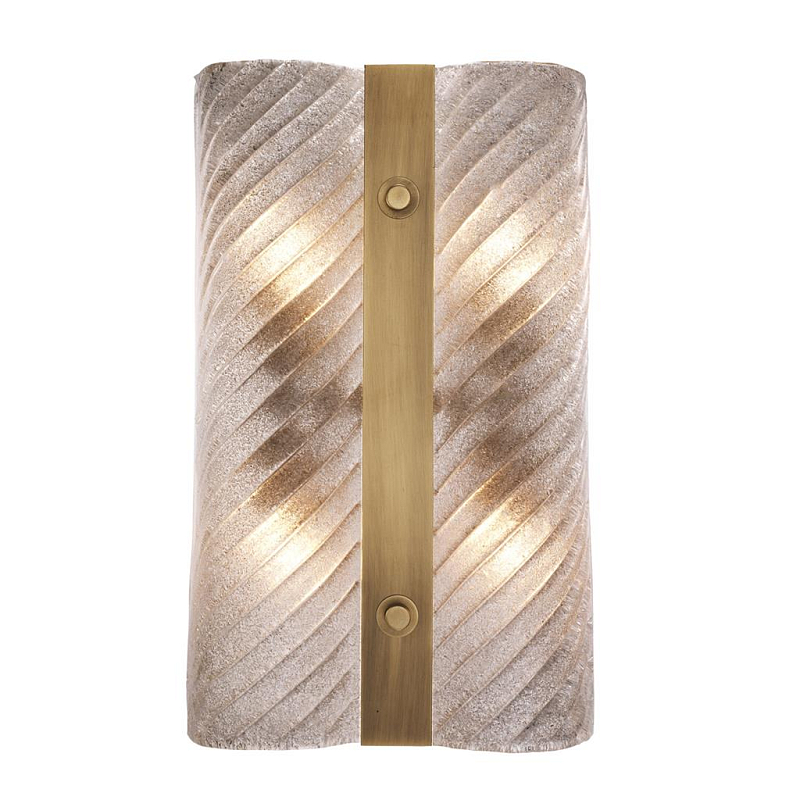 Бра Eichholtz Wall Lamp Positano Латунь Античная полированная Прозрачный Бра Eichholtz Wall Lamp Positano Латунь Античная полированная Прозрачный в Перми | Loft Concept