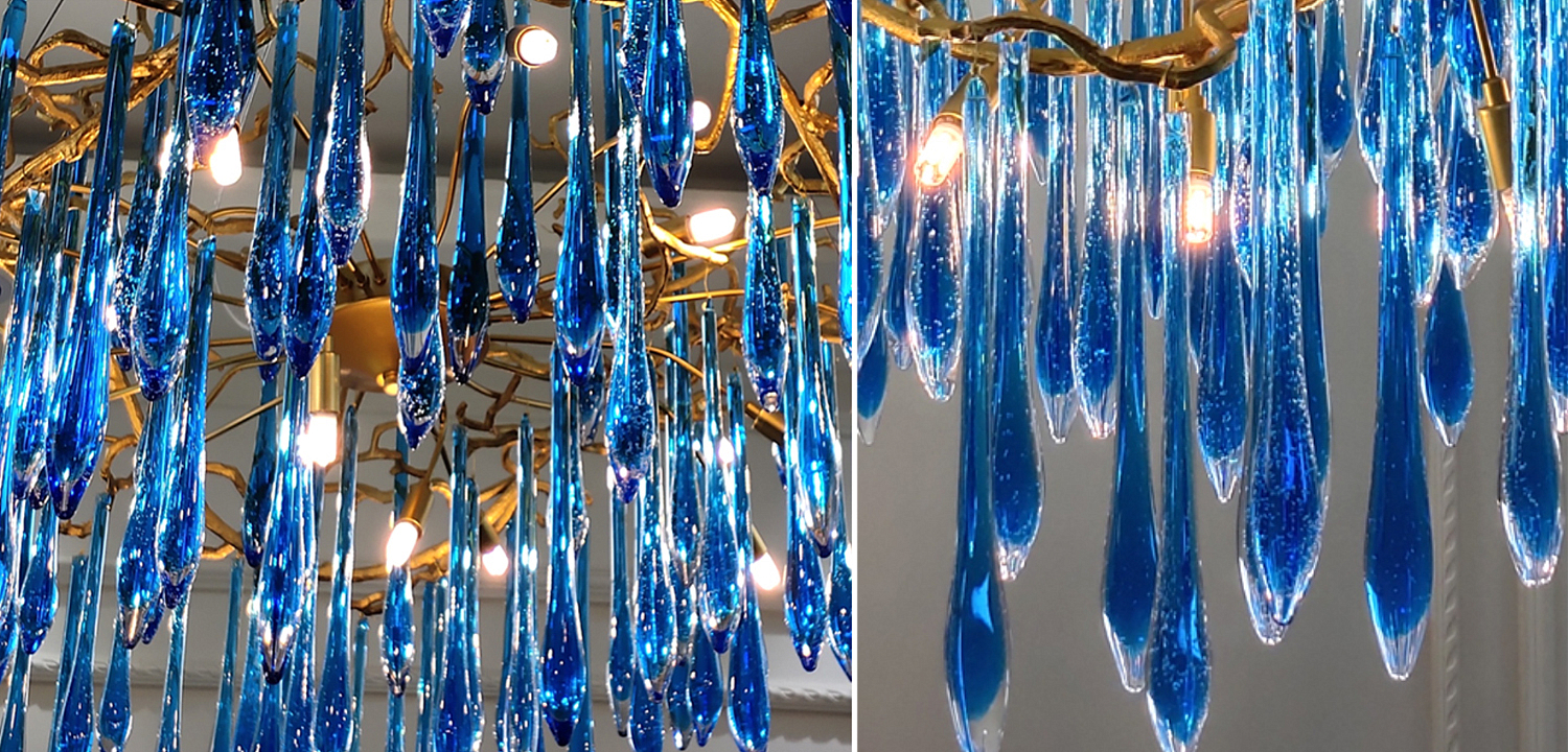 Люстра Blue Fountain Chandelier Люстра Blue Fountain Chandelier - Loft-Concept в Перми