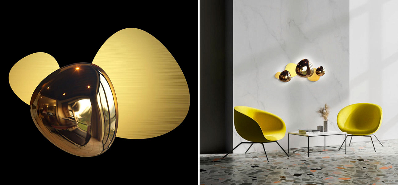 Бра Gold Matt & Gloss 1 Бра Gold Matt & Gloss 1 - Loft-Concept в Перми