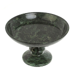 Фруктовница большая из натурального камня Змеевик Шабровский Natural Stone Fruit Bowls варинант исполнения - 2 | Loft Concept в Перми