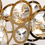 Люстра подвесная из золотых колец 57 см Golden Circles варинант исполнения - 10 | Loft Concept в Перми