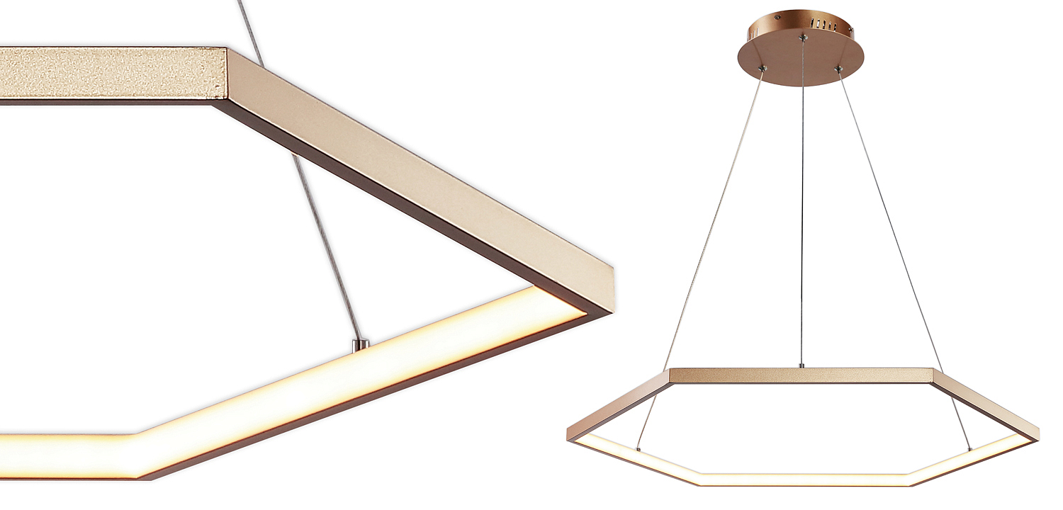 Люстра Hexagon Horizontal Люстра Hexagon Horizontal - Loft-Concept в Перми