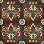 Плитка с узором Клубника варинант исполнения - 1 | Loft Concept в Перми