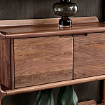 Стеллаж в гостиную для книг Moon Walnut Furniture варинант исполнения - 7 | Loft Concept в Перми
