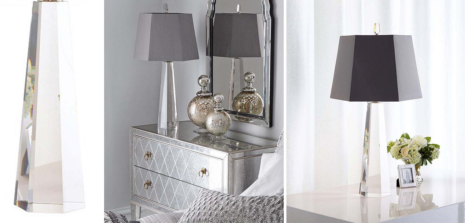 Настольная лампа Crystal Pyramid Table lamp Настольная лампа Crystal Pyramid Table lamp - Loft-Concept в Перми
