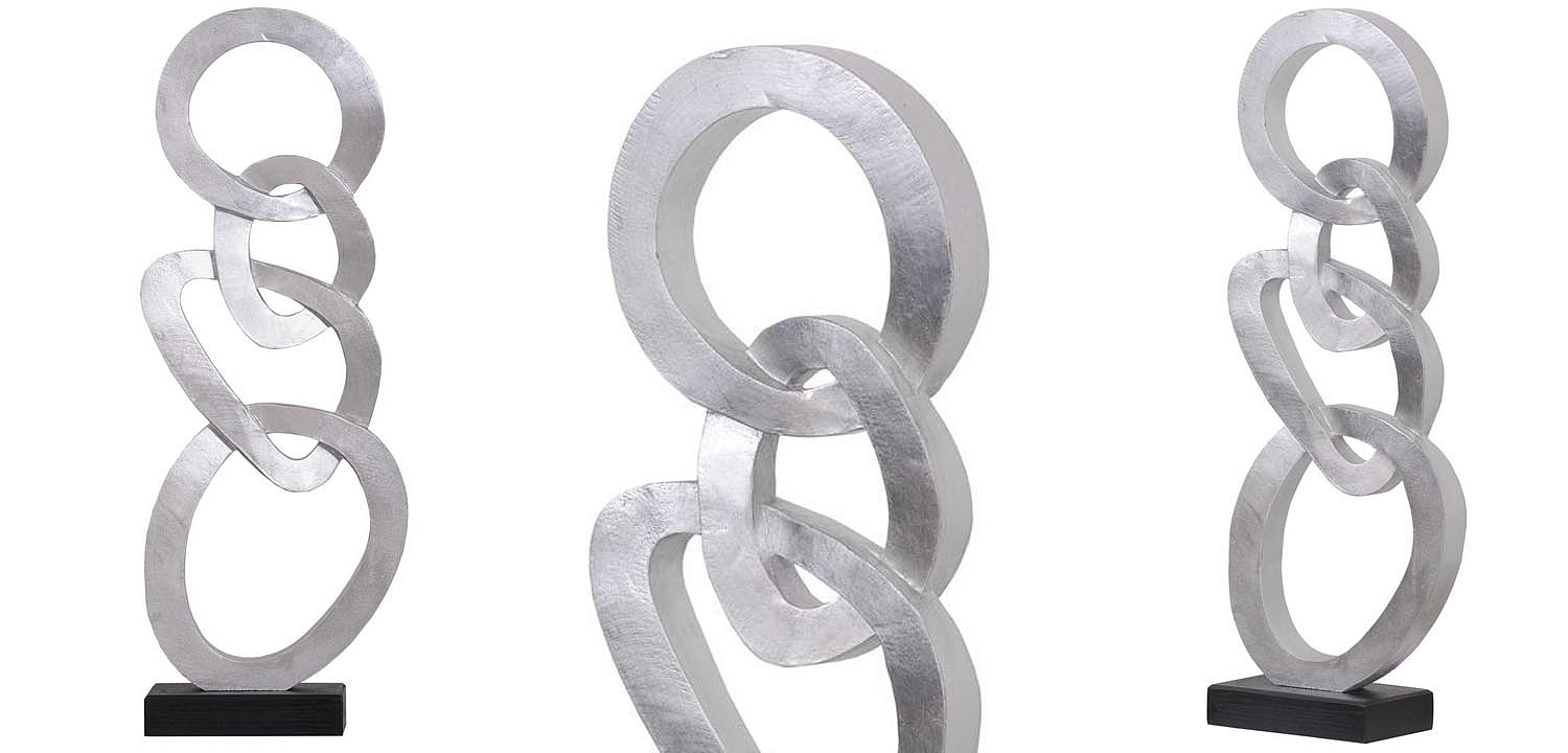 Статуэтка Anillos Statuette silver II Статуэтка Anillos Statuette silver II - Loft-Concept в Перми