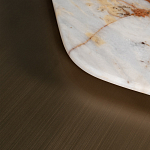 Столик журнальный Promontory с мрамором варинант исполнения - 3 | Loft Concept в Перми