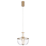 Подвесной светильник с плафоном из акрила и металлическим основанием Blanton 23 варинант исполнения - 4 | Loft Concept в Перми