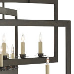 Люстра из пересекающихся прямоугольных элементов Intersecting Rectangles варинант исполнения - 1 | Loft Concept в Перми