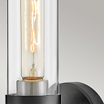 Бра для ванных комнат с прозрачным стеклянным плафоном в форме цилиндра Hinkley варинант исполнения - 6 | Loft Concept в Перми