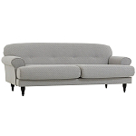 Трехместный диван Garner Grey Ornament Sofa варинант исполнения - 2 | Loft Concept в Перми
