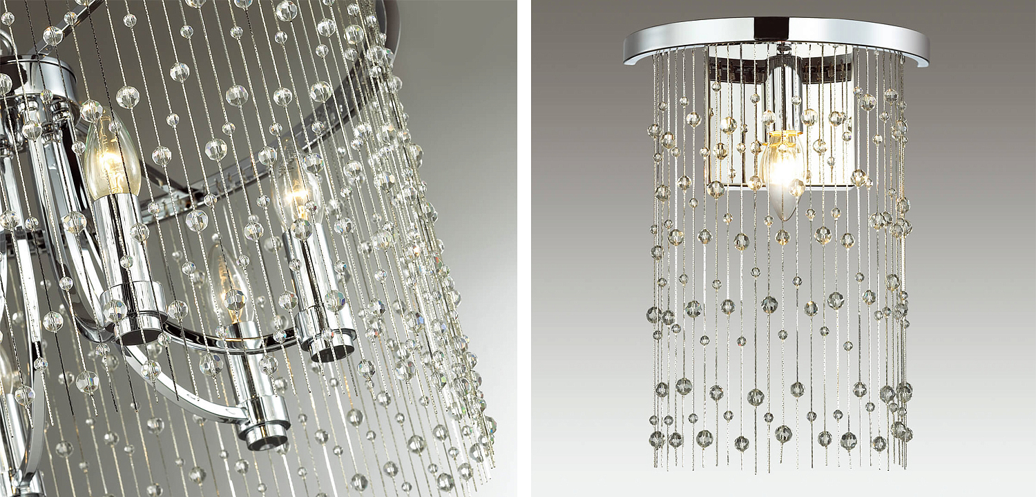 Бра Hailstorm Rain Wall lamp chrome Бра Hailstorm Rain Wall lamp chrome - Loft-Concept в Перми