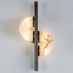 Бра  с фигурным мраморным рассеивателем Spiral of Warm Light варинант исполнения - 10 | Loft Concept в Перми