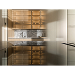 Кухонный гарнитур из камня и дерева с раздвижными дверцами TIVALÌ 2.0 Dada Engenereed Kitchen варинант исполнения - 3 | Loft Concept в Перми