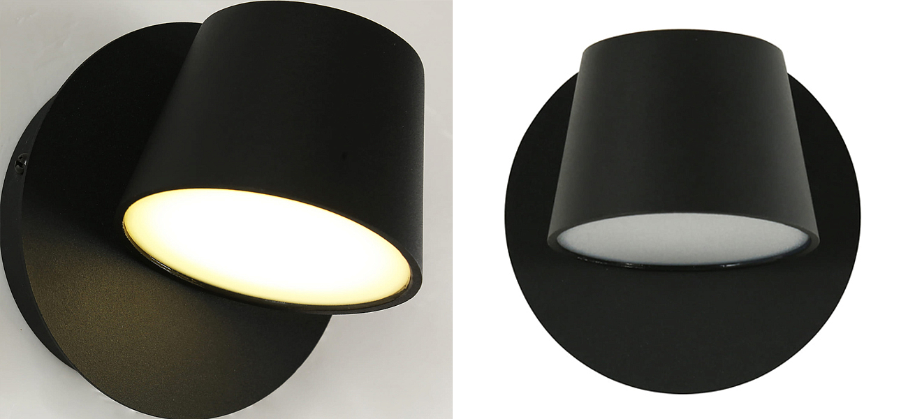 Бра в черном цвете Retro Future Light Бра в черном цвете Retro Future Light - Loft-Concept в Перми