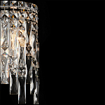 Бра с хрустальными подвесками прозрачного цвета Хром Ludivine Lighting варинант исполнения - 3 | Loft Concept в Перми