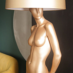 Лампа MANNEQUIN LAMP с абажуром женственность в деталях варинант исполнения - 9 | Loft Concept в Перми